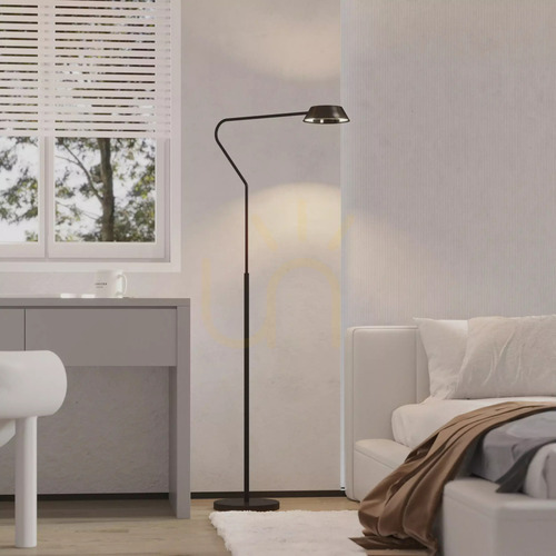 Verifica Garta Touch LED lampă în picioare negru FL0105-BK