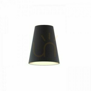 Abajur, Conny 25/30 Abajur de masă Polycotton Negru/alb PVC Max. 23 W small 4