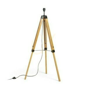 Alvis Lampshade Accessory Floor Stand Bamboo/Black 230 V Led E27 15 W. 1 Alvis Lampshade Accessory Floor Stand Bamboo/Black 230 V Led E27 15 W. small 1