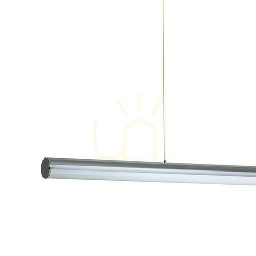 Verifica Rivier Led Lampă suspendată I Crom/Acrilic Transparent 230 V 24 W 3000 K