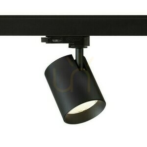 Iris 7 la reflector cu 3 faze. Rails negru 230 V Led 10 W 24° 3000 K small 2