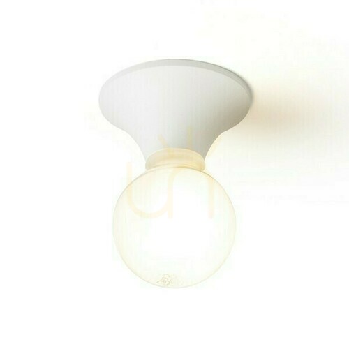 Verifica Baie Băiat Lampă de plafon din plastic alb 230 V Led E27 11 W Ip44