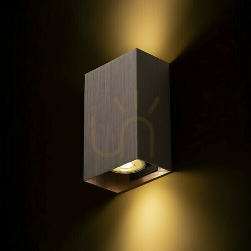 Verifica Aplică Capri RC RENDL bronz periat GU10 2×9 W 230 V