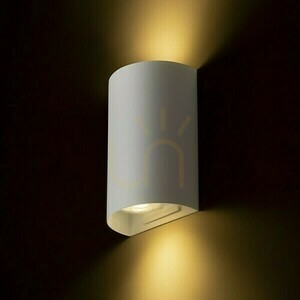 Lampă de perete Capri R lampă de perete Alb 230 V Led Gu10 2x9 W. small 2