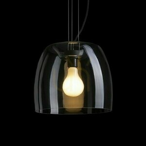Lampă suspendată Rendl ORLANDO 35 R14395 – sticlă transparentă, negru, E27 small 2
