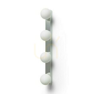 Lampă de perete Domino Iv lampă de perete Crom/O sticlă opală 230 V Led G9 4x6 W Ip44 4 Lampă de perete Domino Iv lampă de perete Crom/O sticlă opală 230 V Led G9 4x6 W Ip44 small 4