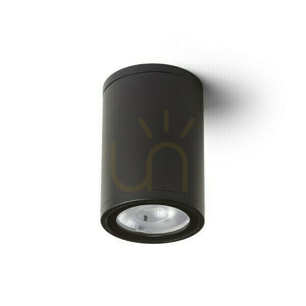 Vedere Plafonds În aer liber Cornelia 5 Plafon negru 230 V Led 3 W Ip65 3000 K Plafonds În aer liber Cornelia 5 Plafon negru 230 V Led 3 W Ip65 3000 K