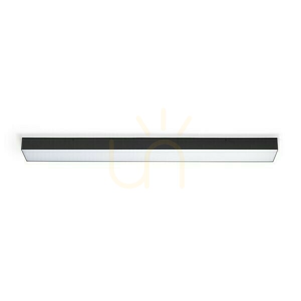 Afişa Larisa 115 X15 Dimm Plafon Lampă de suprafață negru 230 V Led 60 W 3000 K. Larisa 115 X15 Dimm Plafon Lampă de suprafață negru 230 V Led 60 W 3000 K.
