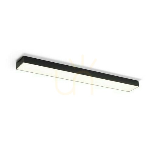Verifica Larisa 115 X15 Dimm Plafon Lampă de suprafață negru 230 V Led 60 W 3000 K.
