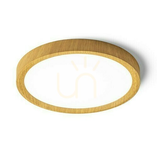 Verifica Plafond Lana 23 Montat la suprafață Culoare Fag/Plastic 230 V Led 18 W 3000 K 4000 6000