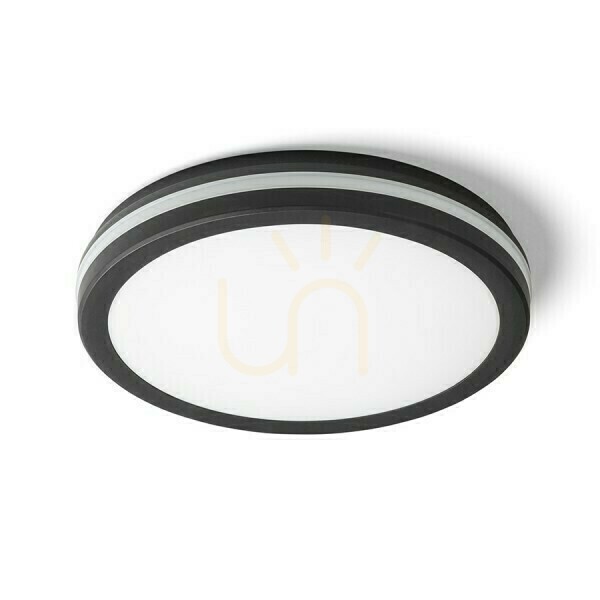 Verifica Plafonds În aer liber Sono 30 Montat pe suprafață din plastic negru 230 V Led W Ip65 3000 K 4000 6000 Plafonds În aer liber Sono 30 Montat pe suprafață din plastic negru 230 V Led W Ip65 3000 K 4000 6000