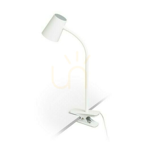 Verifica Verina Dimm Clip-on Lampă de birou Alb 230 V Led 4,5 W 100° 3000 K