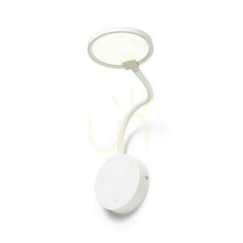 Verifica Aplică RENDL CELESTE albă – LED 4,8W 3000K 480lm, gât flexibil, întrerupător pe bază, R14278