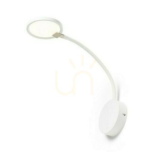 Verifica Aplică RENDL CELESTE albă – LED 4,8W 3000K 480lm, gât flexibil, întrerupător pe bază, R14278