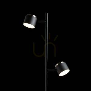 Lampadar LED Rendl NOVA II R14277, negru cu detalii cromate, 2 × 3,5 W, 3000 K small 5