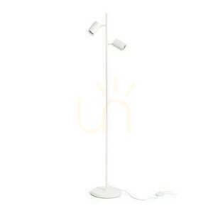 Flynn Ii Floor Standing Lamp Alb 230 V Led Gu10 2x9 W. small 4