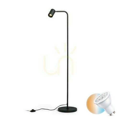 Verifica Flynn I Floor Standing Lamp Negru 230 V Led Gu10 9 W.
