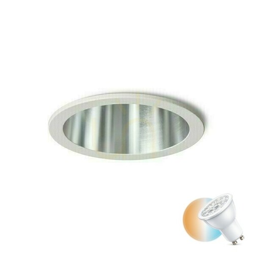 Verifica Spot încastrat ORCO alb/aluminiu 230 V GU10 max 9 W