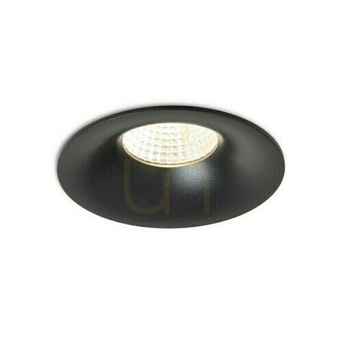 Verifica Fleur Corp de iluminat încastrat Ip54 Dimm negru 230 V Led 15 W 60° 3000 K
