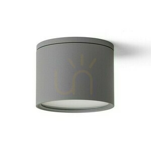 Plafonds În aer liber Sky Montat pe suprafață Lumină gri 230 V Gx53 7 W Ip65 small 2