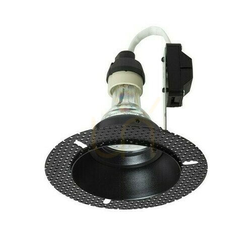 Verifica Ipso R Ip65 Lentile de plafon încastrate negru 230 V Led Gu10 9 W.