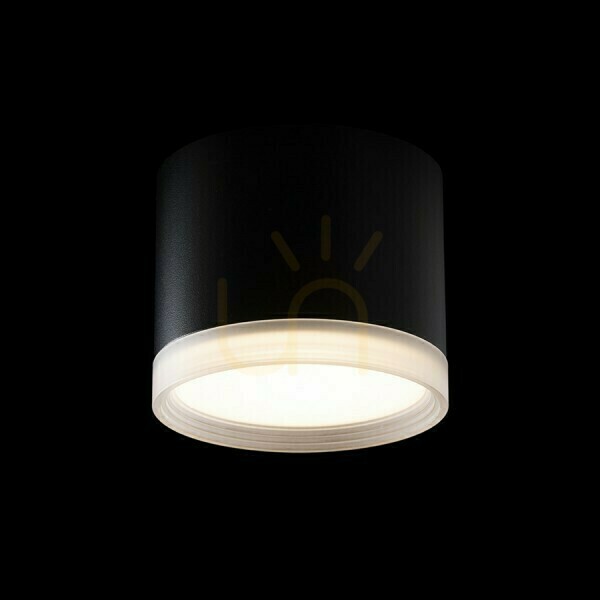 Vedere Downlight Mema Plafon Negru Satin Acrilic 230 V Led Gx53 7 W. Downlight Mema Plafon Negru Satin Acrilic 230 V Led Gx53 7 W.