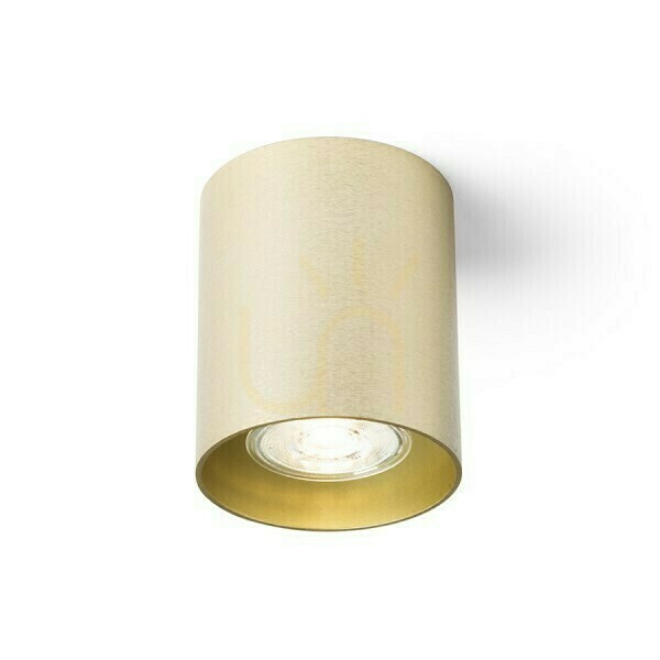 Afişa Downlight Mantova I plafon periat alamă 230 V Led Gu10 7 W. Downlight Mantova I plafon periat alamă 230 V Led Gu10 7 W.