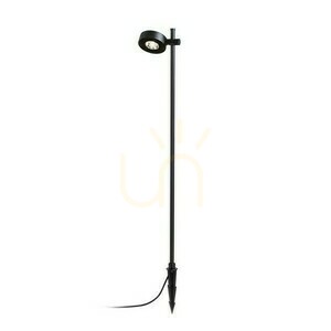 Katona Spot de podea în aer liber pe Wedge negru 230 V Led 7 W 70° Ip54 3000 K small 0