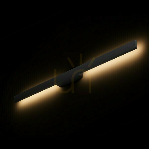 previzualizare Lampă de perete Bonarea 104 lampă de perete Black Satin acrylic 230 V Led 18 W 120° Ip54 3000 K Lampă de perete Bonarea 104 lampă de perete Black Satin acrylic 230 V Led 18 W 120° Ip54 3000 K