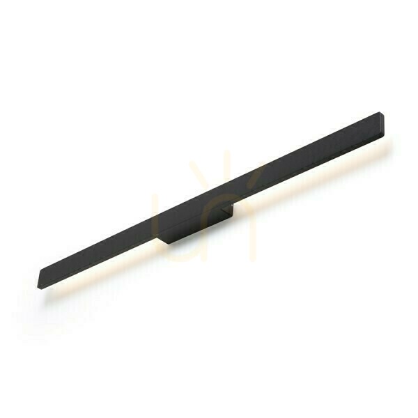 Afişa Lampă de perete Bonarea 104 lampă de perete Black Satin acrylic 230 V Led 18 W 120° Ip54 3000 K Lampă de perete Bonarea 104 lampă de perete Black Satin acrylic 230 V Led 18 W 120° Ip54 3000 K