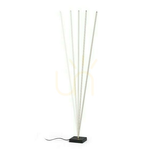 Verifica Anemona 120 Lampă de podea negru 230 V Led 15 W 3000 K