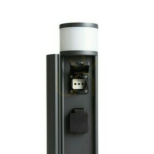 Lampa permanenta exterior Jean Rendl antracit G9 IP54 230V R14173 small 2