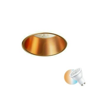Spot încastrat Daytona gips/cupru periat GU10 8 W Rendl small 0