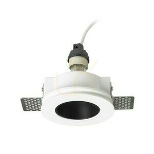 Corp de iluminat încastrat fix Rendl DAYTONA din ipsos negru GU10 8 W R14157 small 2