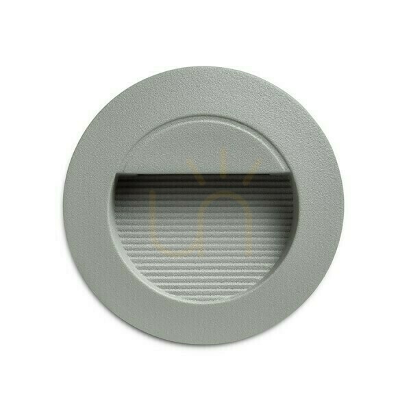 Afişa Marco 70 Gri argintiu Corp de iluminat încastrat în exterior 230 V Led 3 W Ip65 3000 K Marco 70 Gri argintiu Corp de iluminat încastrat în exterior 230 V Led 3 W Ip65 3000 K