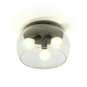 Plafond Amanda plafon negru mat sticlă transparentă 230 V Led E27 3x15 W. 0 Plafond Amanda plafon negru mat sticlă transparentă 230 V Led E27 3x15 W. small 0