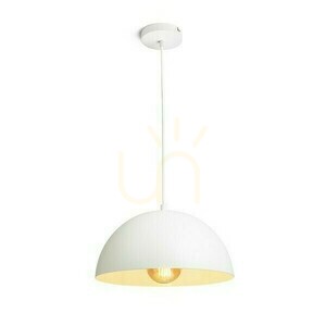 Gladys 30 alb/alb 230 V Led E27 15 W Lampă suspendată. small 0