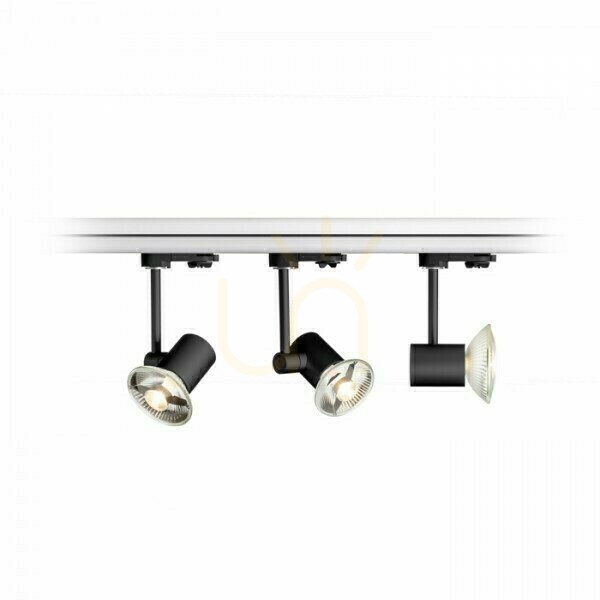 previzualizare Fax Spotlight pentru șină trifazată negru 230 V Led Gu10 12 W. Fax Spotlight pentru șină trifazată negru 230 V Led Gu10 12 W.