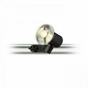 Fax Spotlight pentru șină trifazată negru 230 V Led Gu10 12 W. 4 Fax Spotlight pentru șină trifazată negru 230 V Led Gu10 12 W. small 4