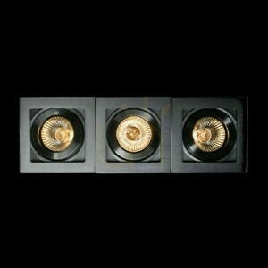 Downlight Berit Iii Plafon Aluminiu 230 V Gu10 3x50 W. small 4