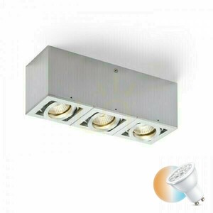 Downlight Berit Iii Plafon Aluminiu 230 V Gu10 3x50 W. small 0