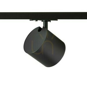Reflector cu fază Iris 9 la 1. Rails negru 230 V Led 12 W 24° 3000 K small 2