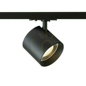 Reflector cu fază Iris 9 la 1. Rails negru 230 V Led 12 W 24° 3000 K small 0