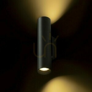 Lampă de perete Luke Black 230 V Led Gu10 2x7 W. 3 Lampă de perete Luke Black 230 V Led Gu10 2x7 W. small 3