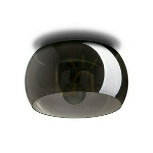 Plafond Amanda Plafon negru mat de sticlă colorată 230 V Led E27 3x15 W. small 2