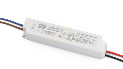 Verifica MEAN WELL LPH 12V 18W sursă de alimentare IP67