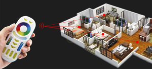 Telecomandă Mi-Light FUT092 RGB+CCT, 4 zone, albă, RF 2,4 GHz small 6