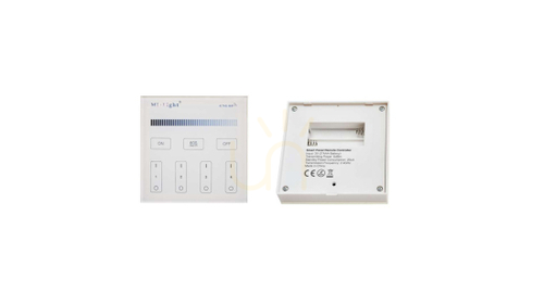 Verifica Mi-Light RF 2.4G 4 ZONE MONO B1 PANEL DE SUPRAFAȚĂ