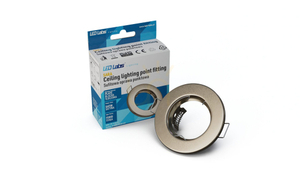 SARA corp de iluminat rotund fix crom satinat small 0
