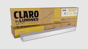 LUMINES Corp de iluminat Claro lacat alb. 4000K 180cm small 2
